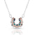 Montana Silversmiths Western Mosaic Horseshoe Necklace WOMEN - Accessories - Jewelry - Necklaces Montana Silversmiths   