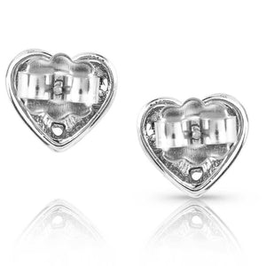 Montana Silvesmiths Nature's Love Heart Earrings WOMEN - Accessories - Jewelry - Earrings Montana Silversmiths   