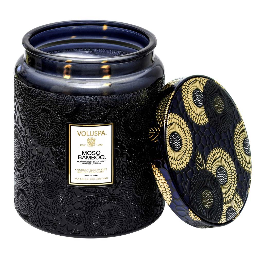 Moso Bamboo Luxe Jar Candle HOME & GIFTS - Home Decor - Candles + Diffusers Voluspa   