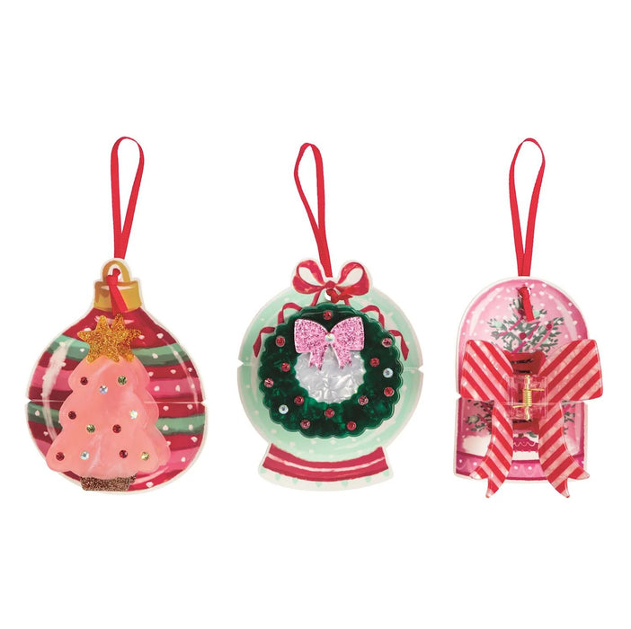 Mud Pie Kids Holiday Claw Clip