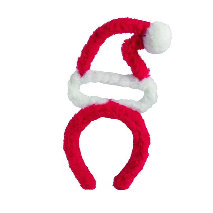 Mud Pie Kids Santa Fur Christmas Headband