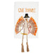 Mud Pie Give Thanks Turkey Hand Towel HOME & GIFTS - Home Decor - Seasonal Decor Mud Pie   