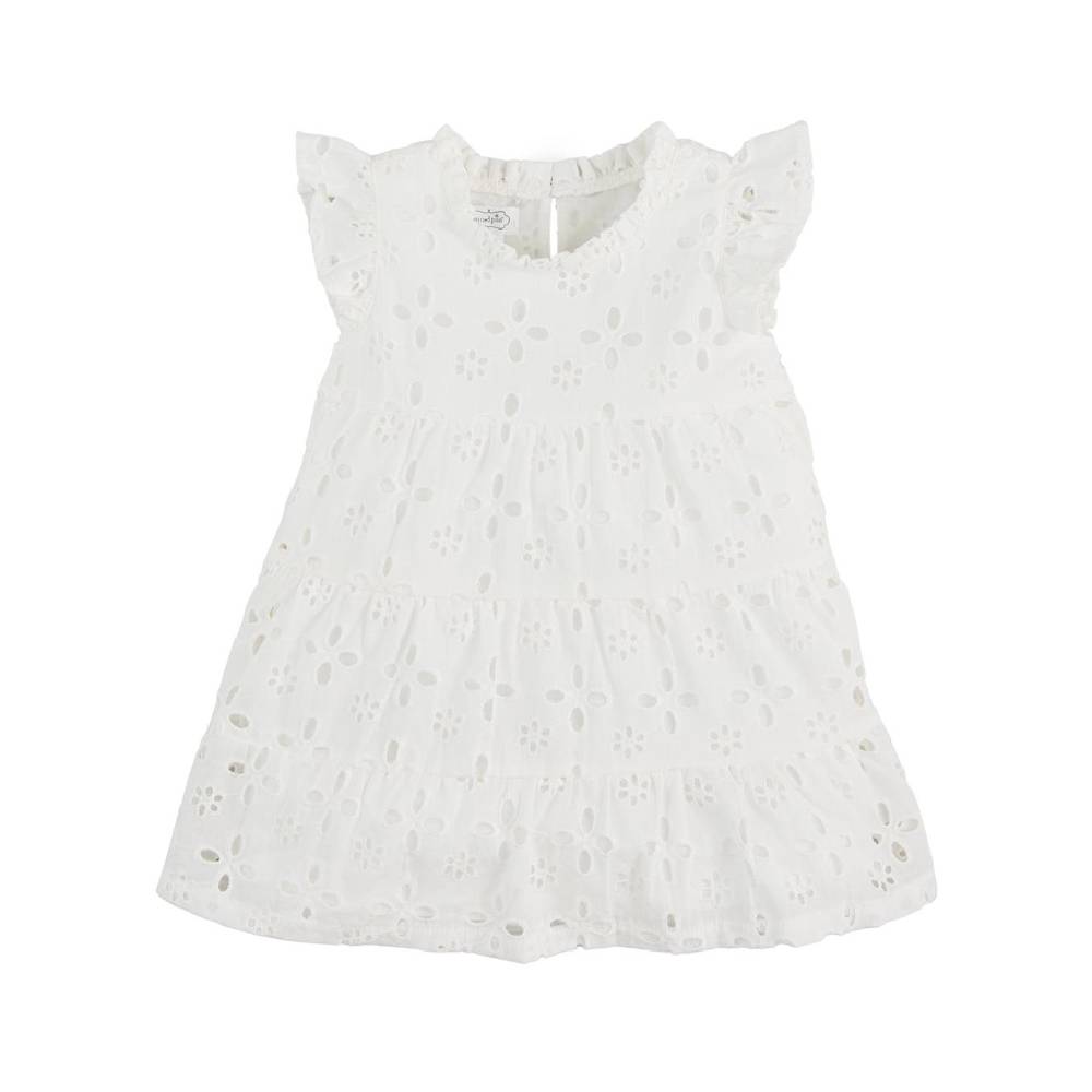 Mud Pie Baby Mini Lula Eyelet Dress - FINAL SALE - Teskeys