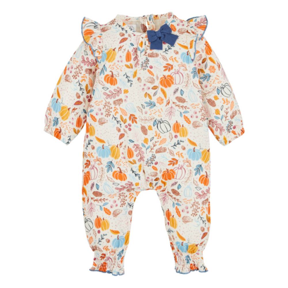 Mud Pie Baby Pumpkin Floral Bodysuit - FINAL SALE KIDS - Baby - Baby Girl Clothing Mud Pie