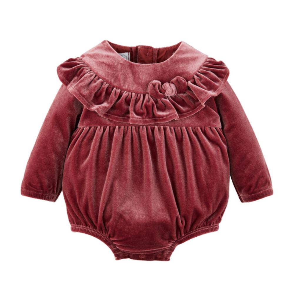 Mud Pie Baby Velvet Bubble Romper KIDS - Baby - Baby Girl Clothing Mud Pie   