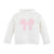 Mud Pie Toddler Pink Bow Knit Rolled Neck Sweater KIDS - Girls - Clothing - Sweaters & Cardigans Mud Pie   