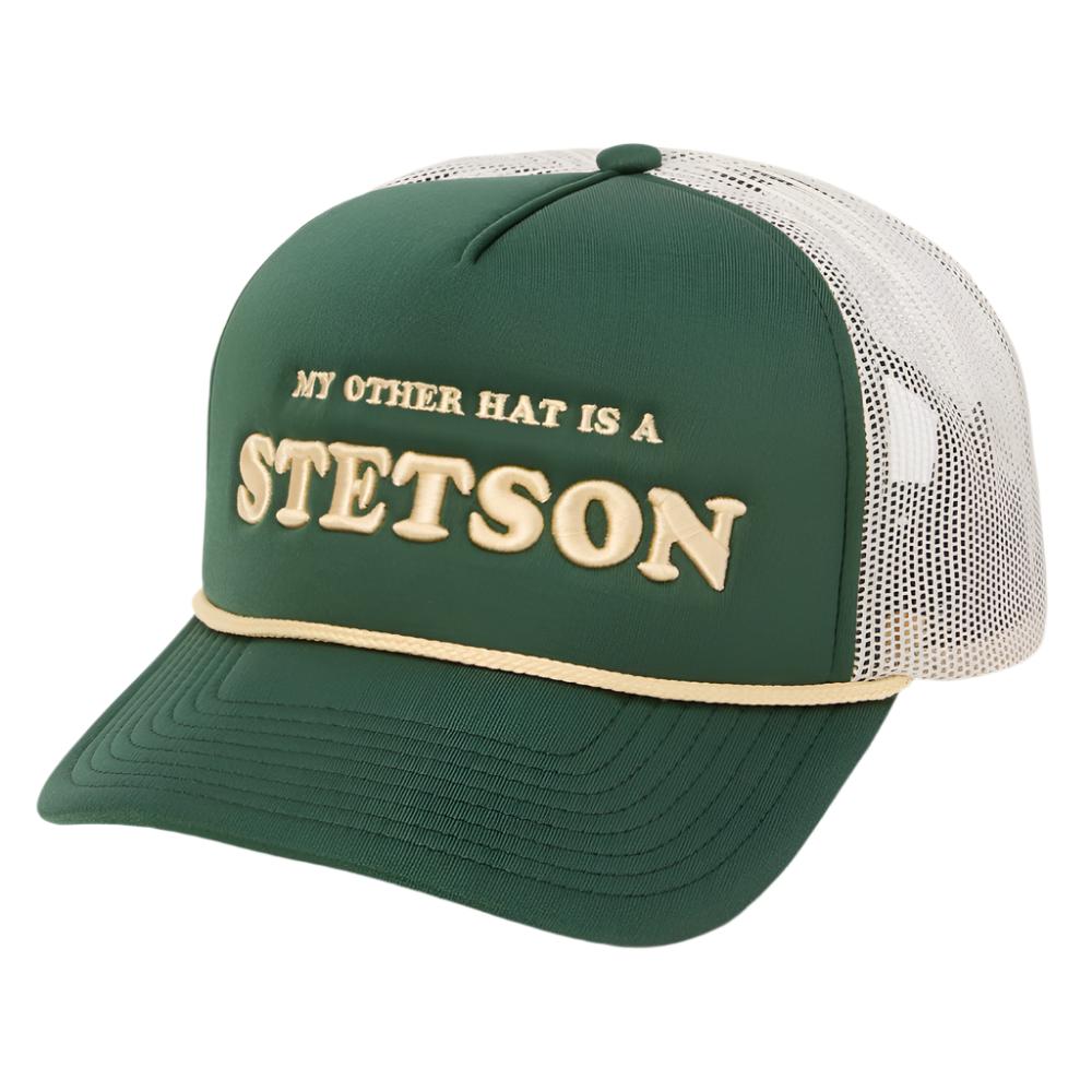 Stetson My Other Hat Rope Trucker Cap - Olive