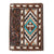 Nocona Cross Embroidered Inlay Trifold Wallet MEN - Accessories - Wallets & Money Clips M&F Western Products   