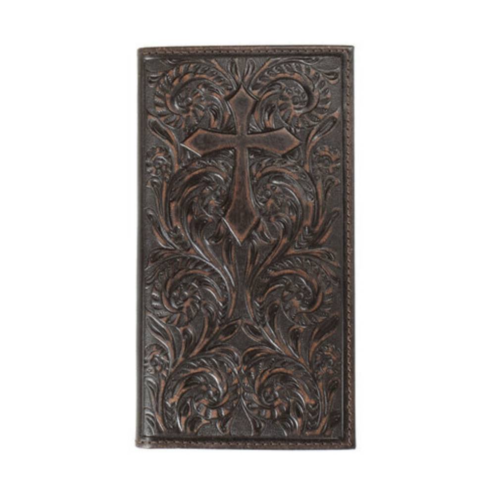 Nocona Scroll Cross Rodeo Wallet MEN - Accessories - Wallets & Money Clips M&F Western Products   