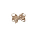 Signature Grosgrain Bow on Clip - 3" Oatmeal KIDS - Accessories Beyond Creations LLC   