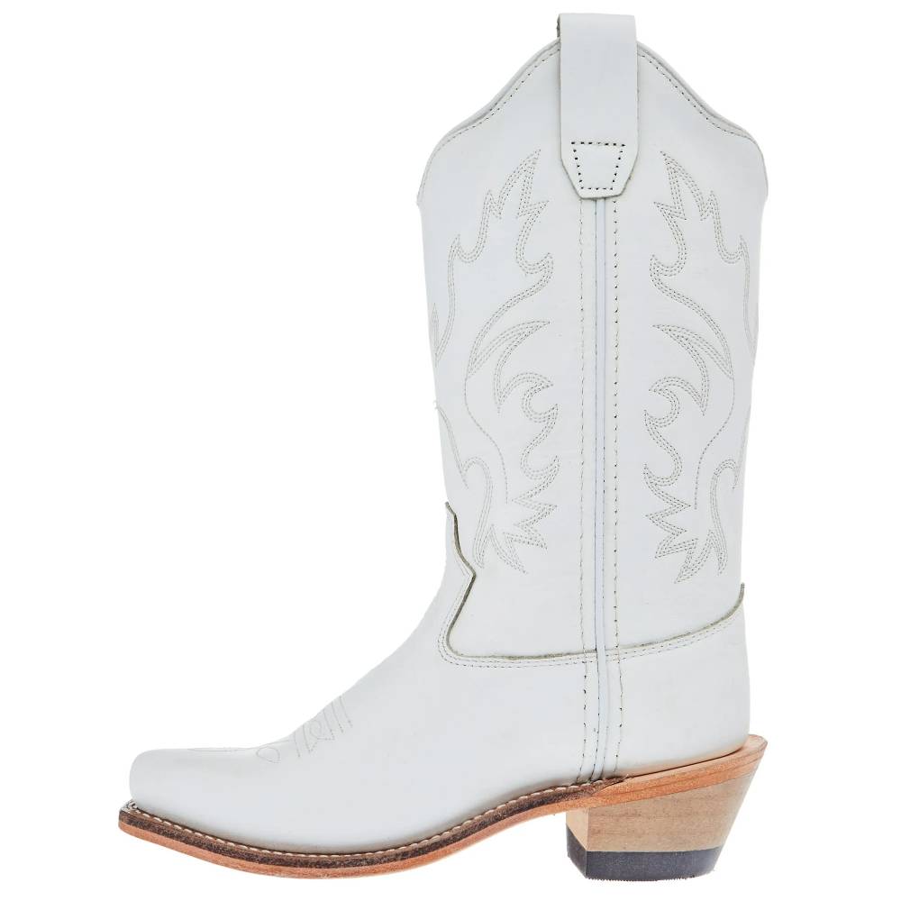 Old West Girl's White Boot - FINAL SALE KIDS - Girls - Footwear - Boots Jama Corporation   