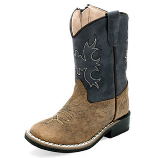 Old West Infant Brown Bull Leather Boot KIDS - Baby - Baby Footwear Jama Corporation   
