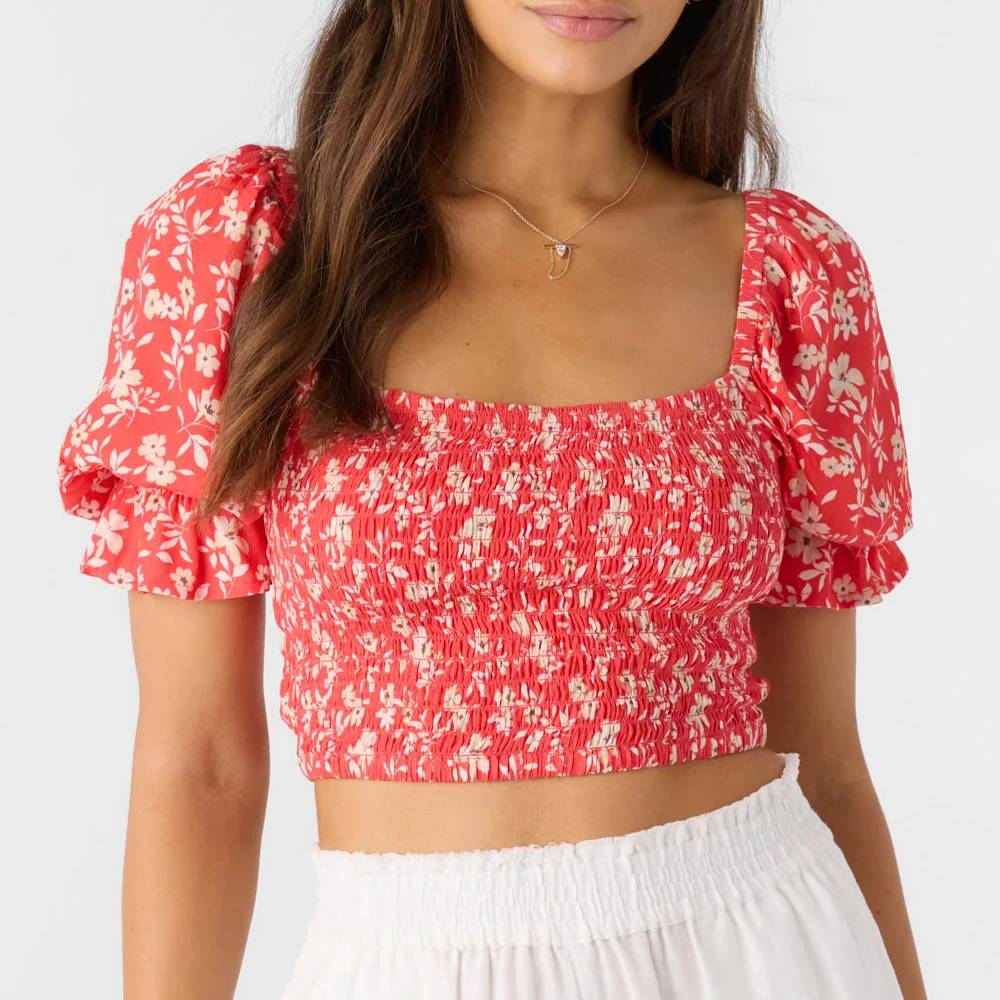 O'Neill Lorna Crop Top WOMEN - Clothing - Tops - Short Sleeved O'Neill