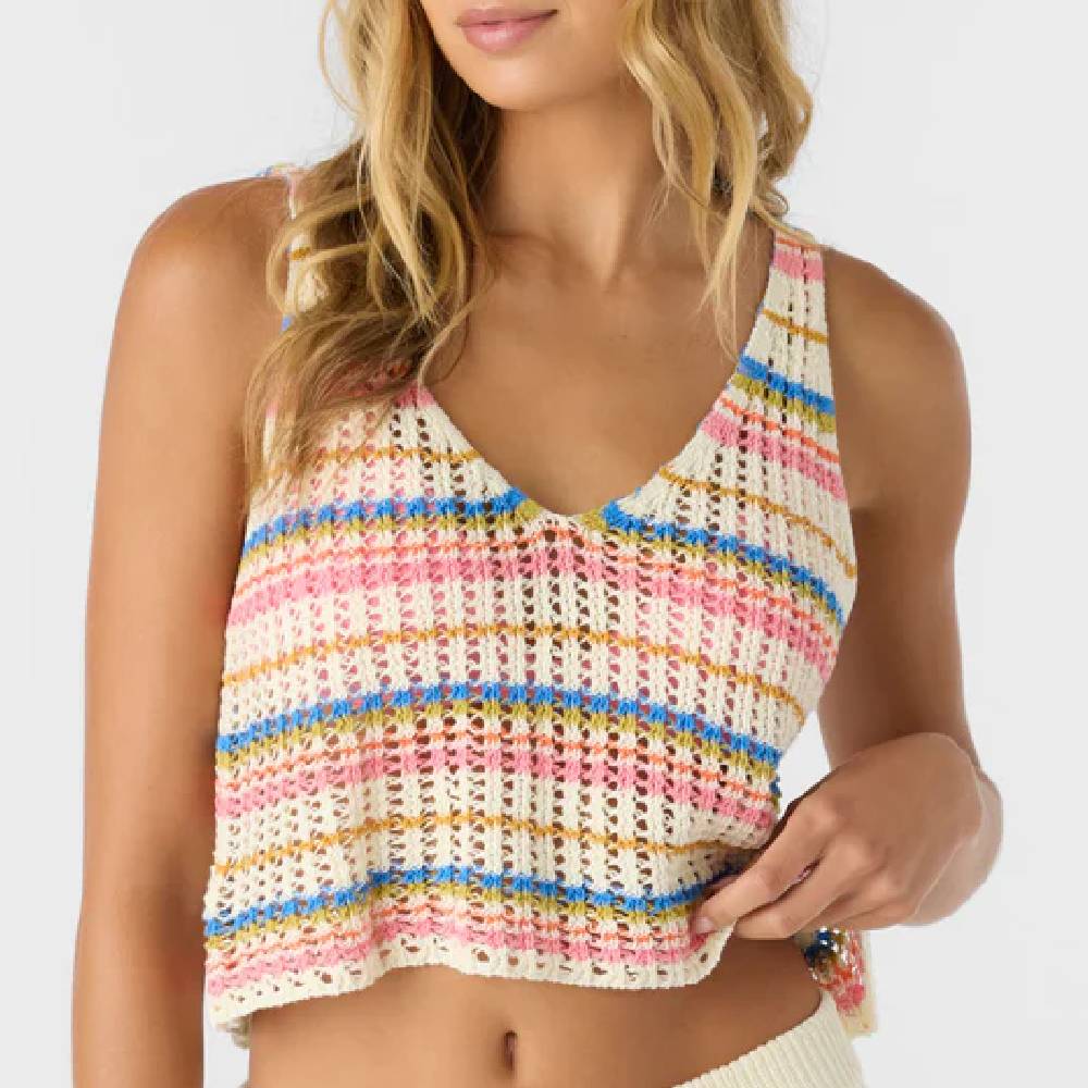 O'Neill Ryan Striped Cover-Up Tank WOMEN - Clothing - Surf & Swimwear - Cover-Ups O'Neill