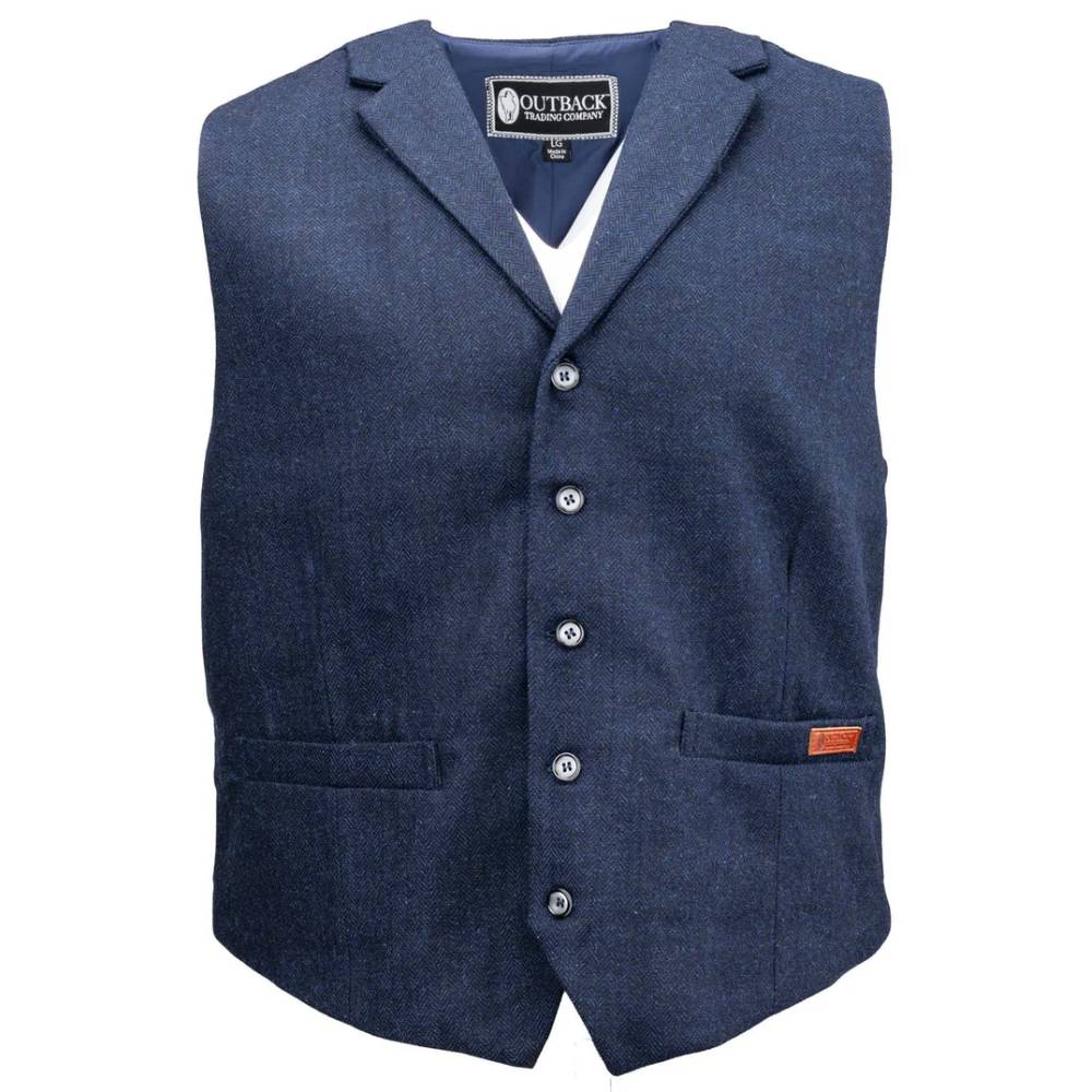 Outback Trading Men's Jessie Vest MEN - Clothing - Outerwear - Vests Outback Trading Co   