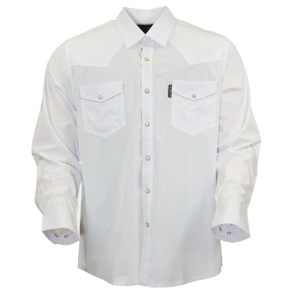 Outback Trading Men's Moab Western Bamboo Shirt MEN - Clothing - Shirts - Long Sleeve Shirts Outback Trading Co   