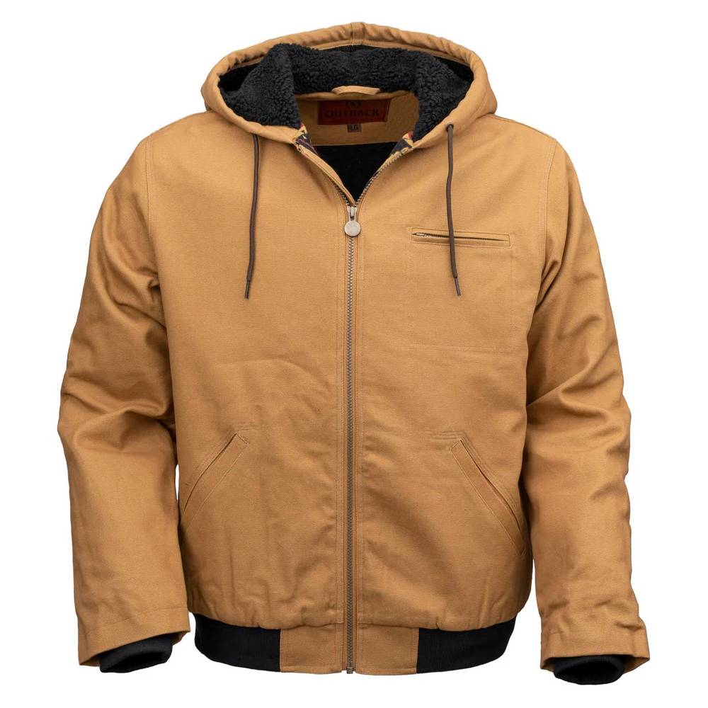 Outback Trading Men's Sawbuck Canvas Hoody Jacket MEN - Clothing - Outerwear - Jackets Outback Trading Co   