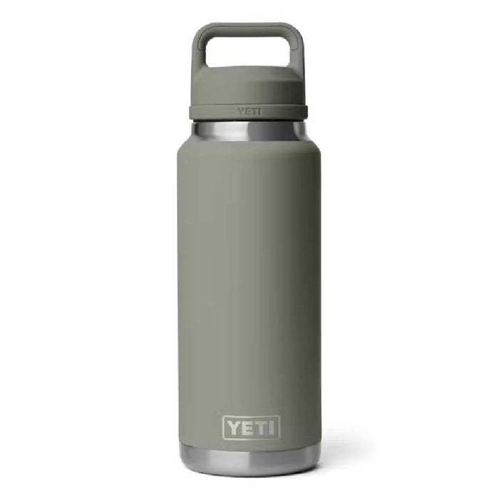 Yeti Rambler 36oz Bottle Chug - Pampa Green