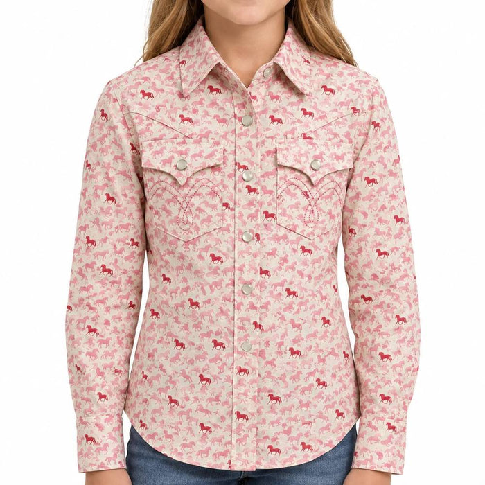 Panhandle Slim Girl's Snap Shirt