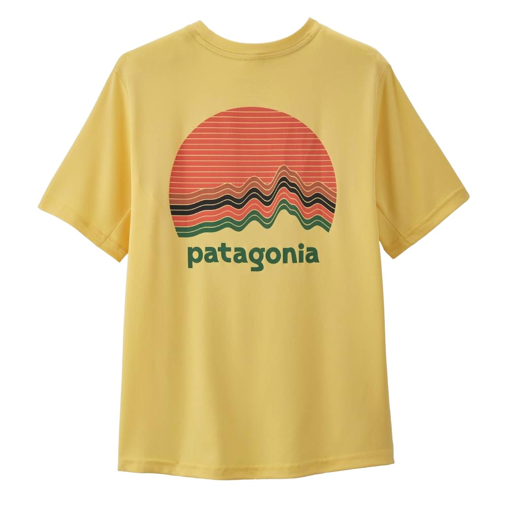 Patagonia Kids Capilene Silkweight T Shirt P 6 Outline White M