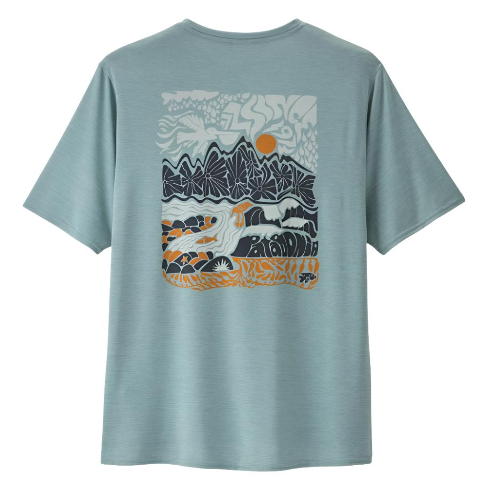 Patagonia's Cap Cool Daily Graphic Waters Tee MEN - Clothing - T-Shirts & Tanks Patagonia   