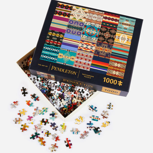 Art of Pendleton Patchwork 1000 Piece Puzzle HOME & GIFTS - Gifts Chronicle Books
