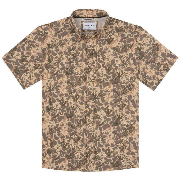 Poncho The Abilene Western Shirt - Slim Fit MEN - Clothing - Shirts - Short Sleeve Poncho Outdoors