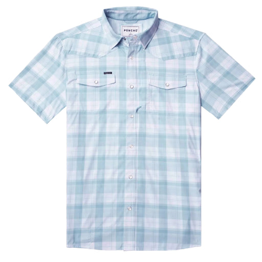 Poncho The Big Sky Western Shirt - Slim Fit MEN - Clothing - Shirts - Short Sleeve Poncho Outdoors