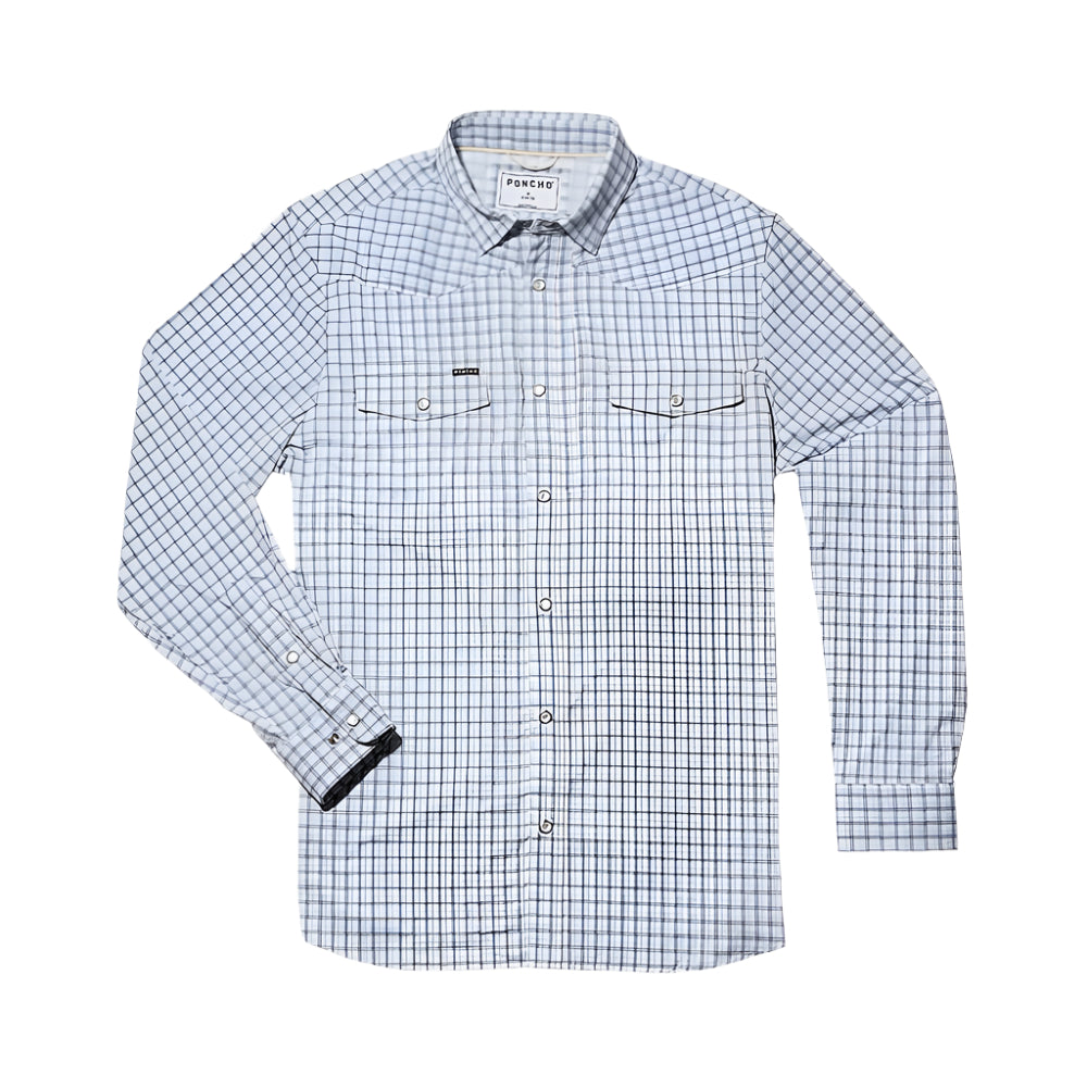 Poncho The Blackfin Western Shirt MEN - Clothing - Shirts - Long Sleeve Poncho Outdoors