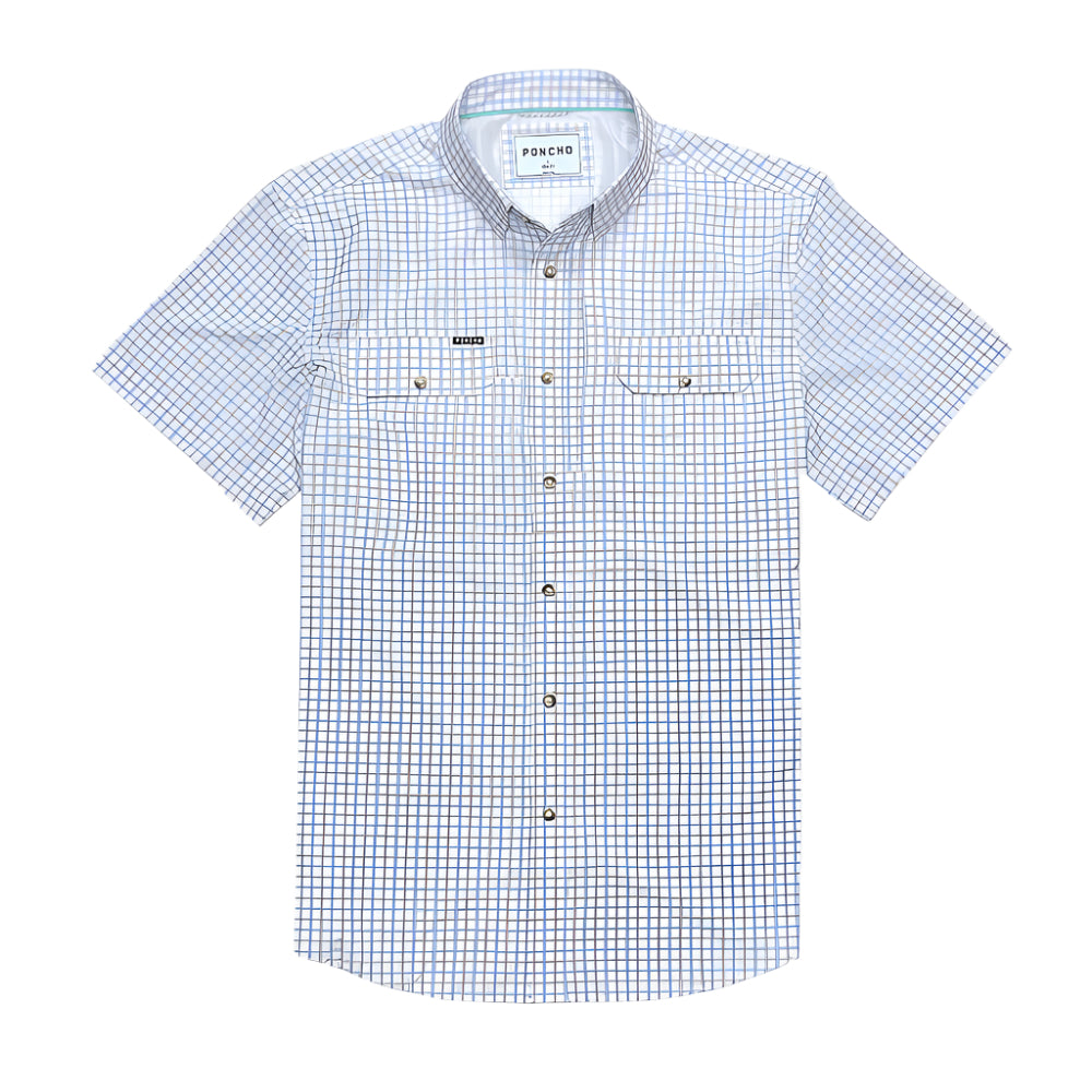Poncho The Channel Cat Original Slim Fit Shirt MEN - Clothing - Shirts - Short Sleeve Poncho Outdoors
