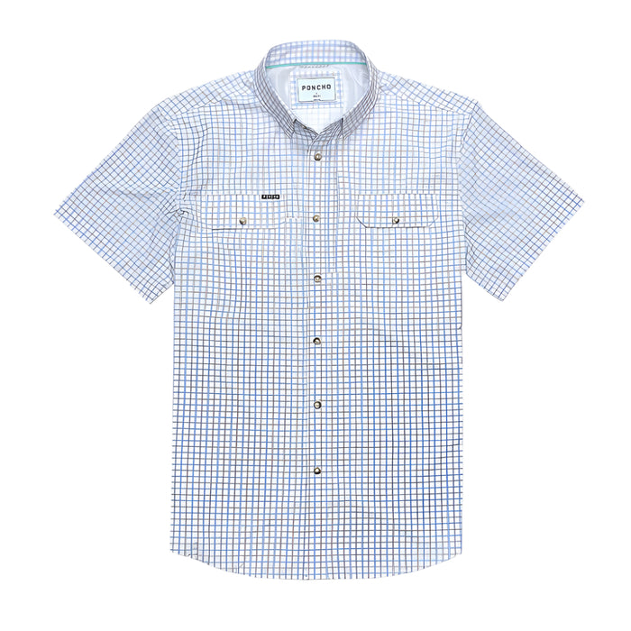 Poncho The Channel Cat Original Shirt - Slim Fit MEN - Clothing - Shirts - Short Sleeve Poncho Outdoors