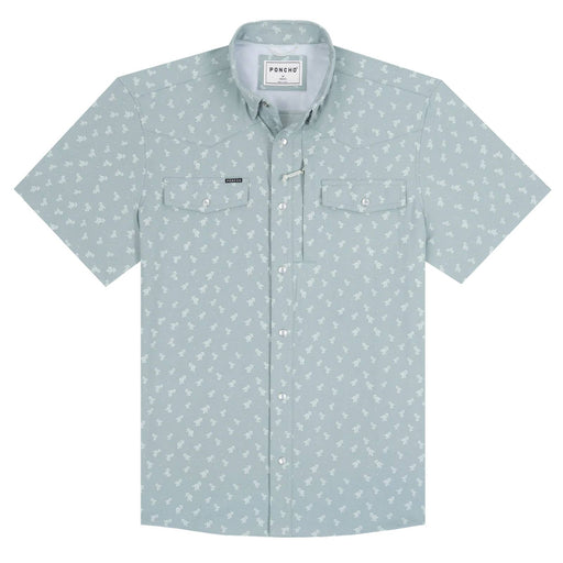 Poncho The Lupine Western Shirt - Slim Fit MEN - Clothing - Shirts - Short Sleeve Poncho Outdoors