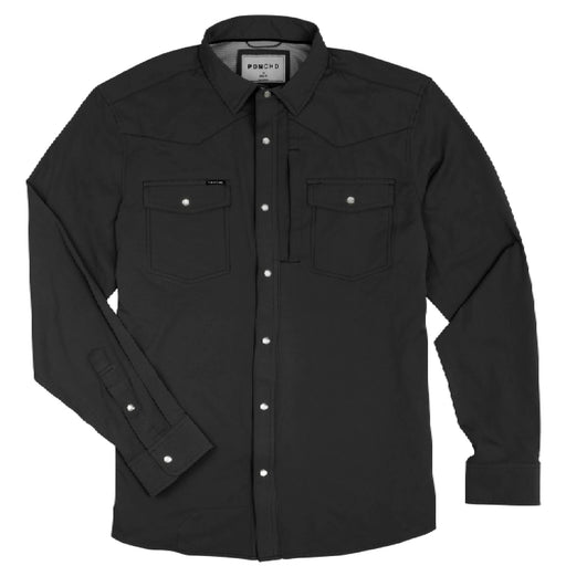 Poncho The Piedras Negras Western Shirt MEN - Clothing - Shirts - Long Sleeve Poncho Outdoors