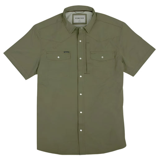 Poncho The Sabine Western Shirt MEN - Clothing - Shirts - Short Sleeve Poncho Outdoors