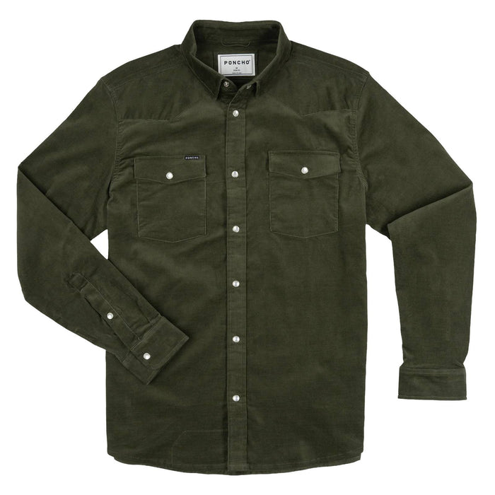 Poncho The Zilker Corduroy Western Shirt