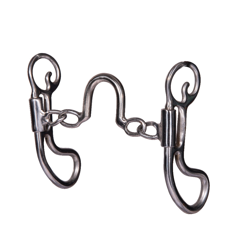 Professional's Choice Pony Teardrop Shank Bit - Medium Port Mouthpiece For Working Ponies