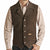 Powder River Montana Wool Vest - Dark Brown MEN - Clothing - Outerwear - Vests Panhandle   