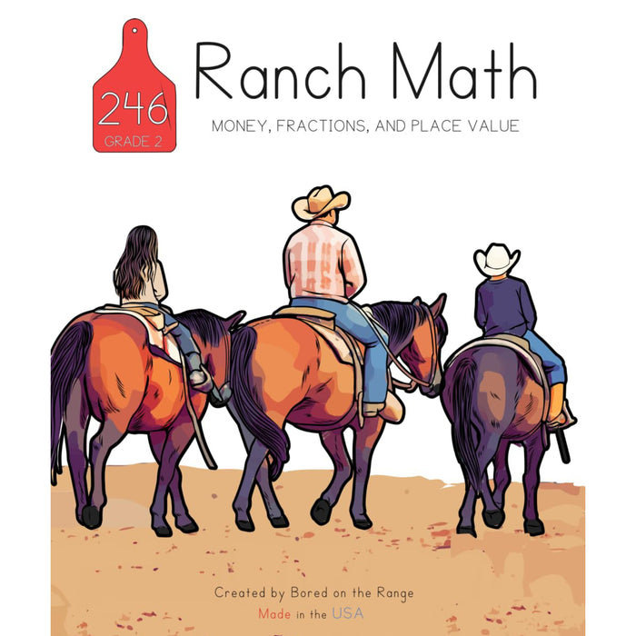 Ranch Math: Money, Fractions, and Place Value (Ranch Math Books) HOME & GIFTS - Books Bored on the Range