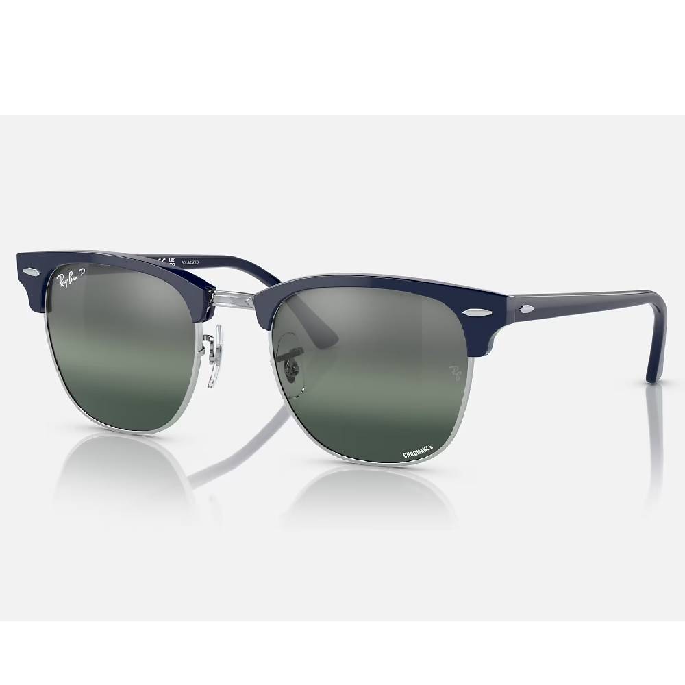 Ray-Ban Clubmaster Blue/Silver/Dk Blue Polar ACCESSORIES - Additional Accessories - Sunglasses Ray-Ban   