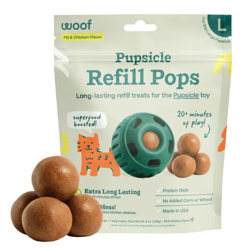 Pupsicle Refill Pops Pets - Toys & Treats Woof