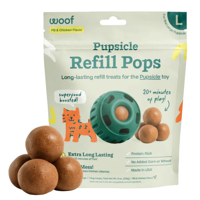 Pupsicle Refill Pops Pets - Toys & Treats Woof