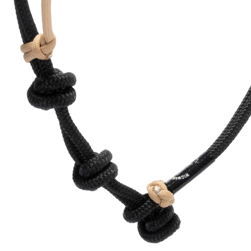 Teskey's 1/4" Rope Cavesson Tack - Nosebands & Tie Downs TESKEY'S Black