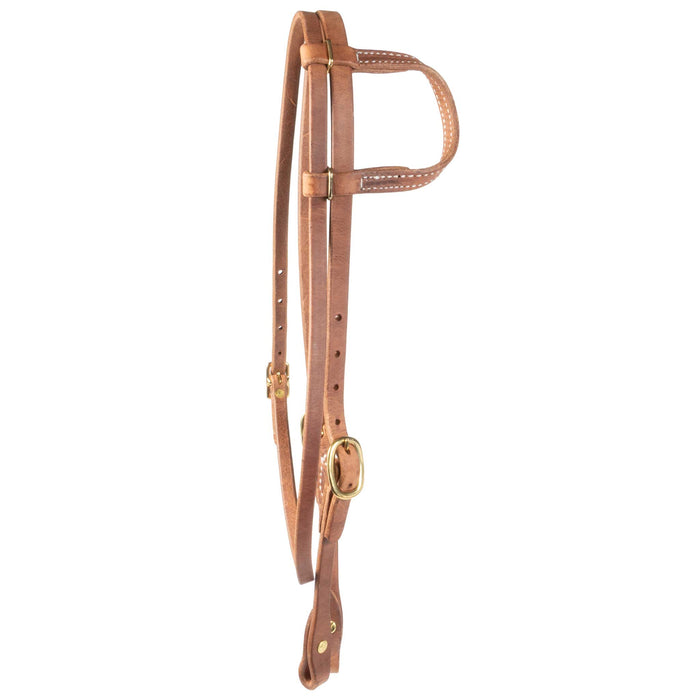 Teskey's Throatlatch One Ear Headstall w/Chicago Screws