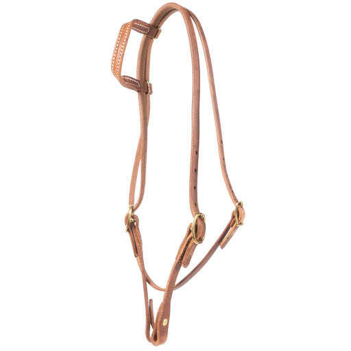 Teskey's Throatlatch One Ear Headstall w/Chicago Screws Tack - Headstalls Teskey's