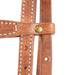 Teskey's Harness Leather Cowboy Headstall Tack - Headstalls Teskey's