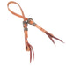 Teskey's Cowboy Harness Leather Slit Ear Headstall Tack - Headstalls Teskey's