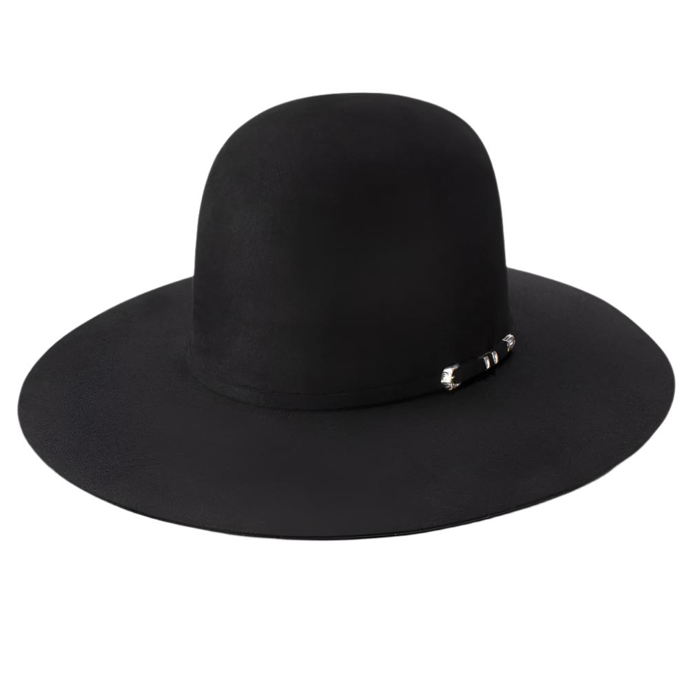 Resistol Arena 40X Open Crown Black Felt Hat HATS - FELT HATS Resistol   