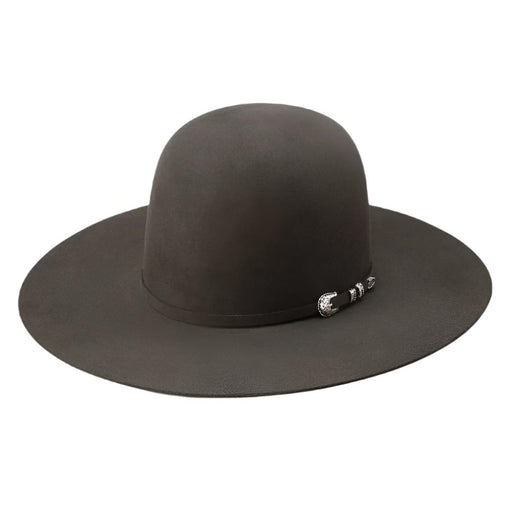 Resistol Black Hills 30X Open Crown Felt Hat - Gunmetal HATS - FELT HATS Resistol   