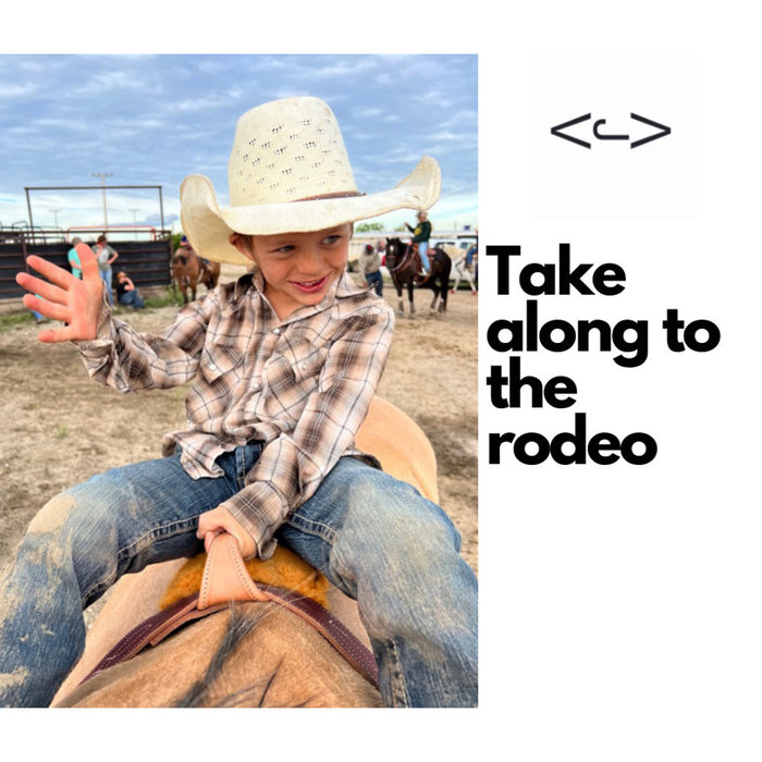 Bail Ranch Youth Riggin Tack - Roughstock Bail Ranch   