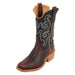 Rios of Mercedes Men's Chestnut Oiled Latigo Boot MEN - Footwear - Exotic Western Boots Rios of Mercedes Boot Co.